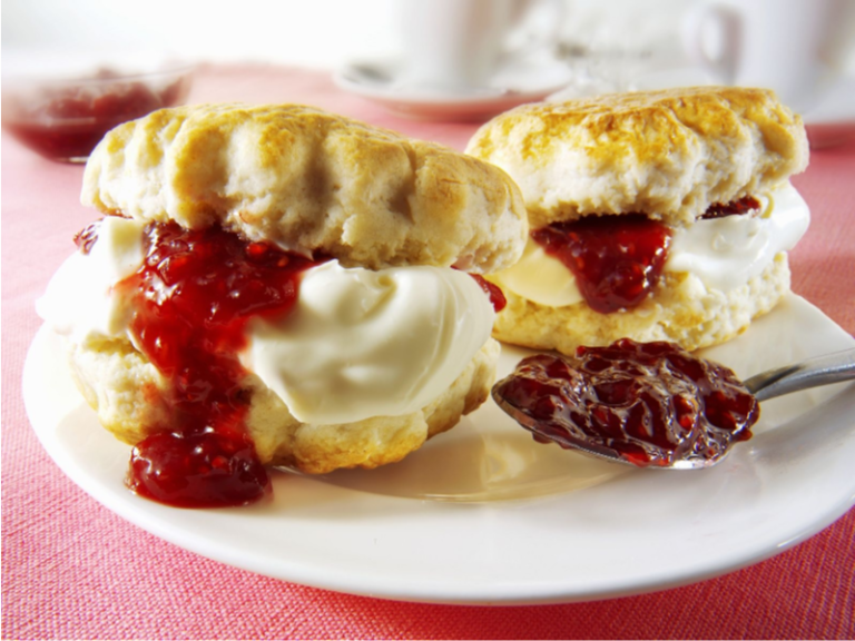 Classic Scones with Jam &amp; Clotted Cream - Green Park